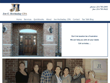 Tablet Screenshot of hockadaycpa.com